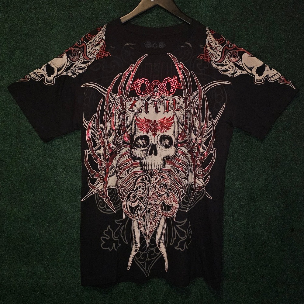 Skulls y2k xzavier tshirt